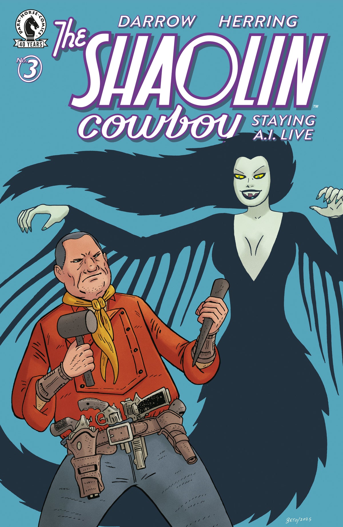 Shaolin Cowboy: Staying A.I.Live #3 (Cover C) (Gilbert Hernandez) (NM)