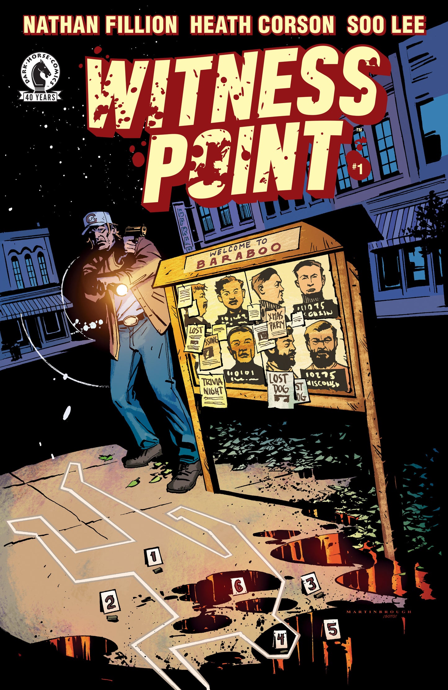 Witness Point #1 (Cover B) (Shawn Martinbrough) (NM)