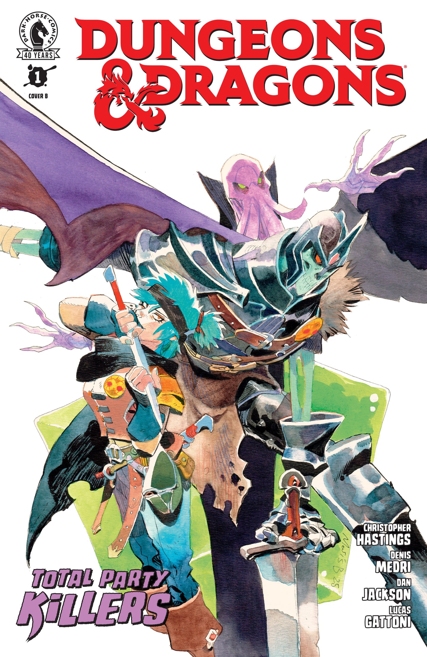 Dungeons & Dragons: Total Party Killers #1 (Cover B) 1:20 Variant (Bergara) (NM)