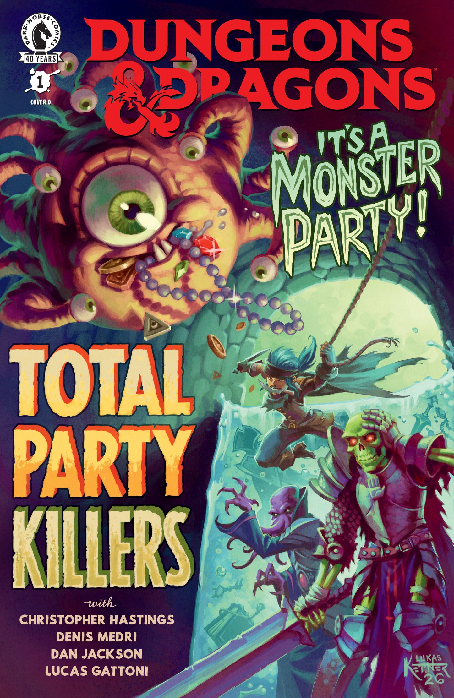 Dungeons & Dragons: Total Party Killers #1 (Cover D) (Lukas Ketner) (NM)