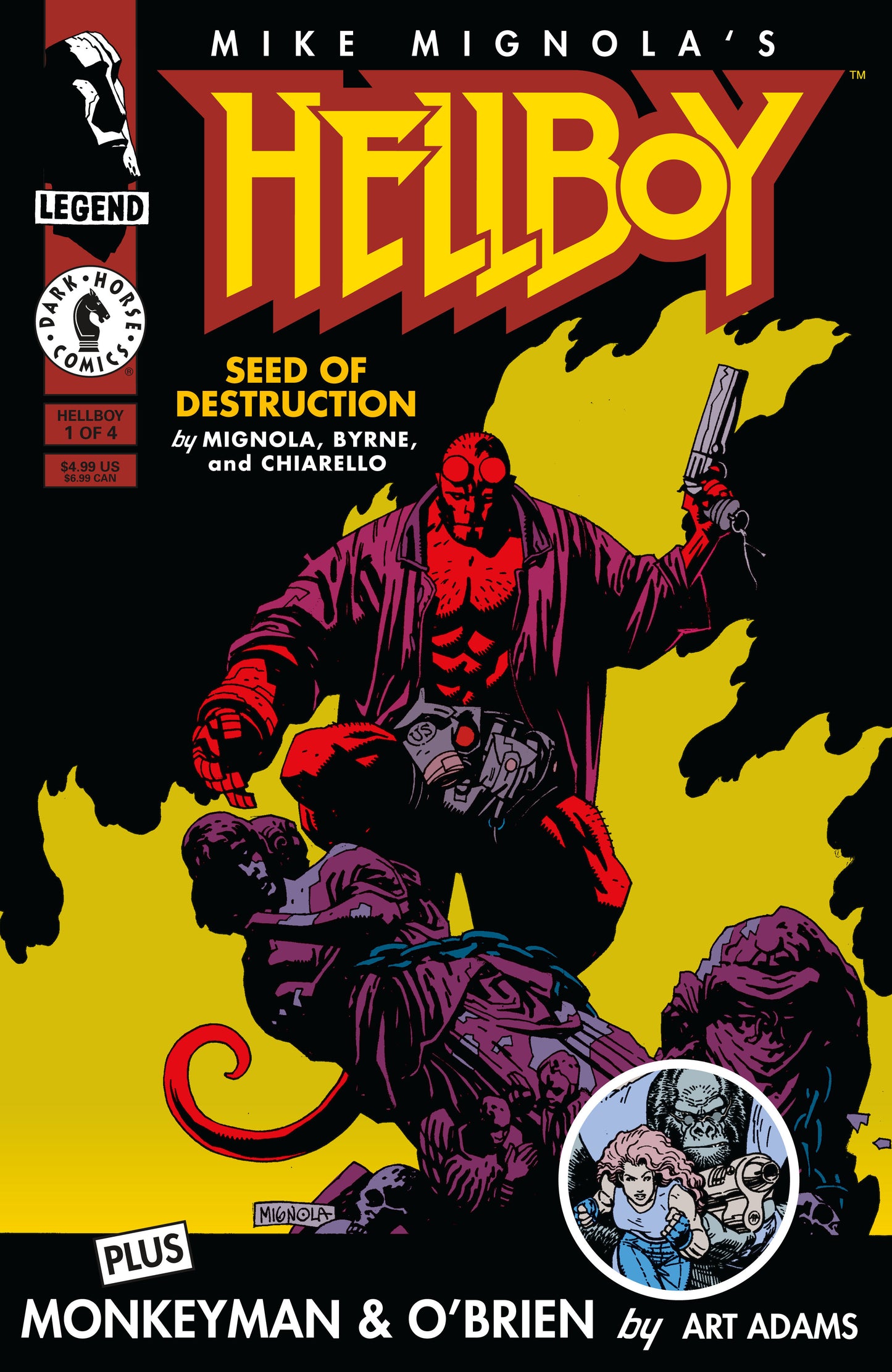 Hellboy: Seed Of Destruction #1 (Facsimile Reprint) (Cover A) (Mike Mignola) (NM)