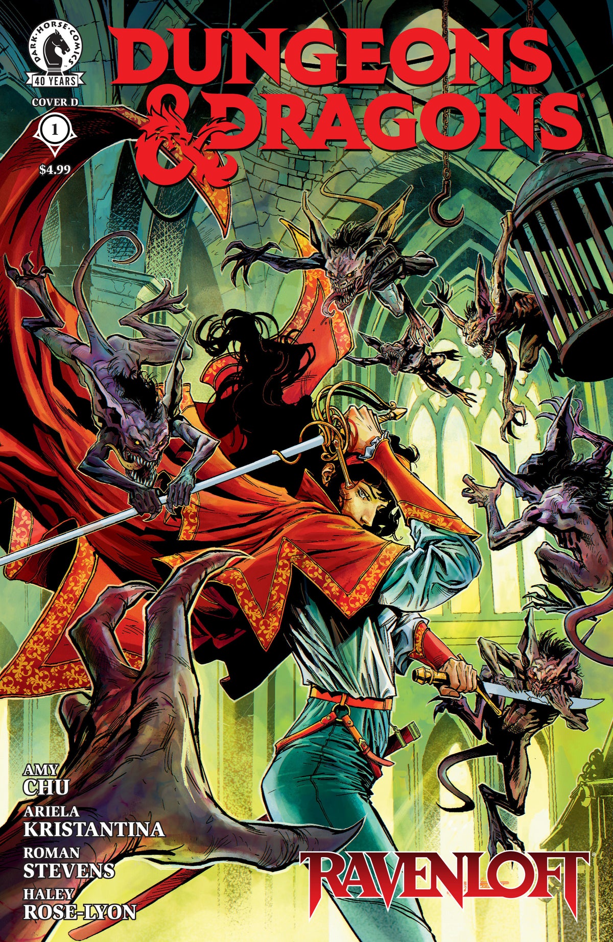 Dungeons & Dragons: Ravenloft #1 (Cover D) (Todor Hristov) (NM)