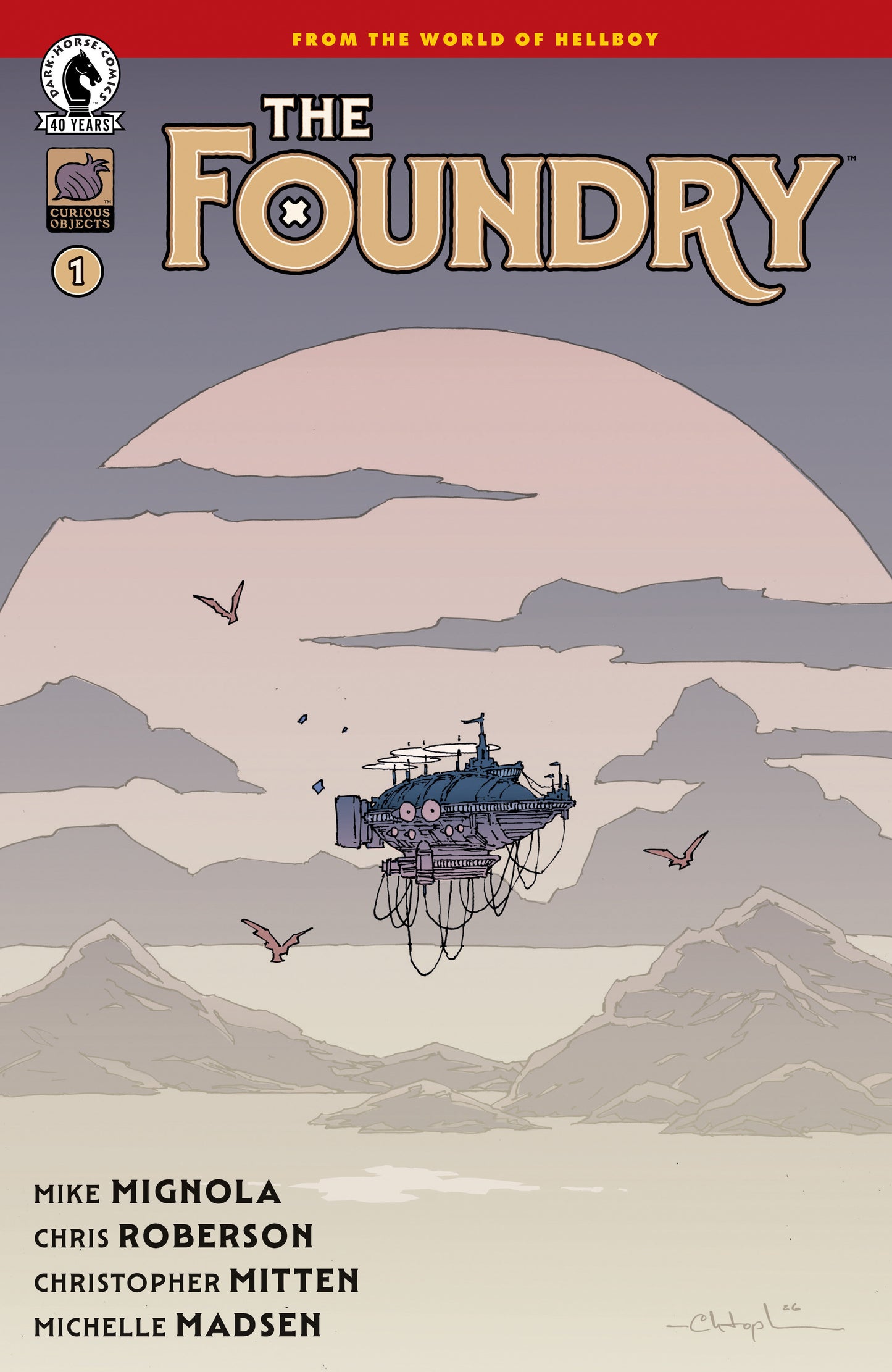 The Foundry #1 (Cover A) (Christopher Mitten) (NM)