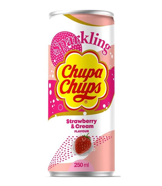 Chupa Chups Sparkling Strawberry Cream (Korea)