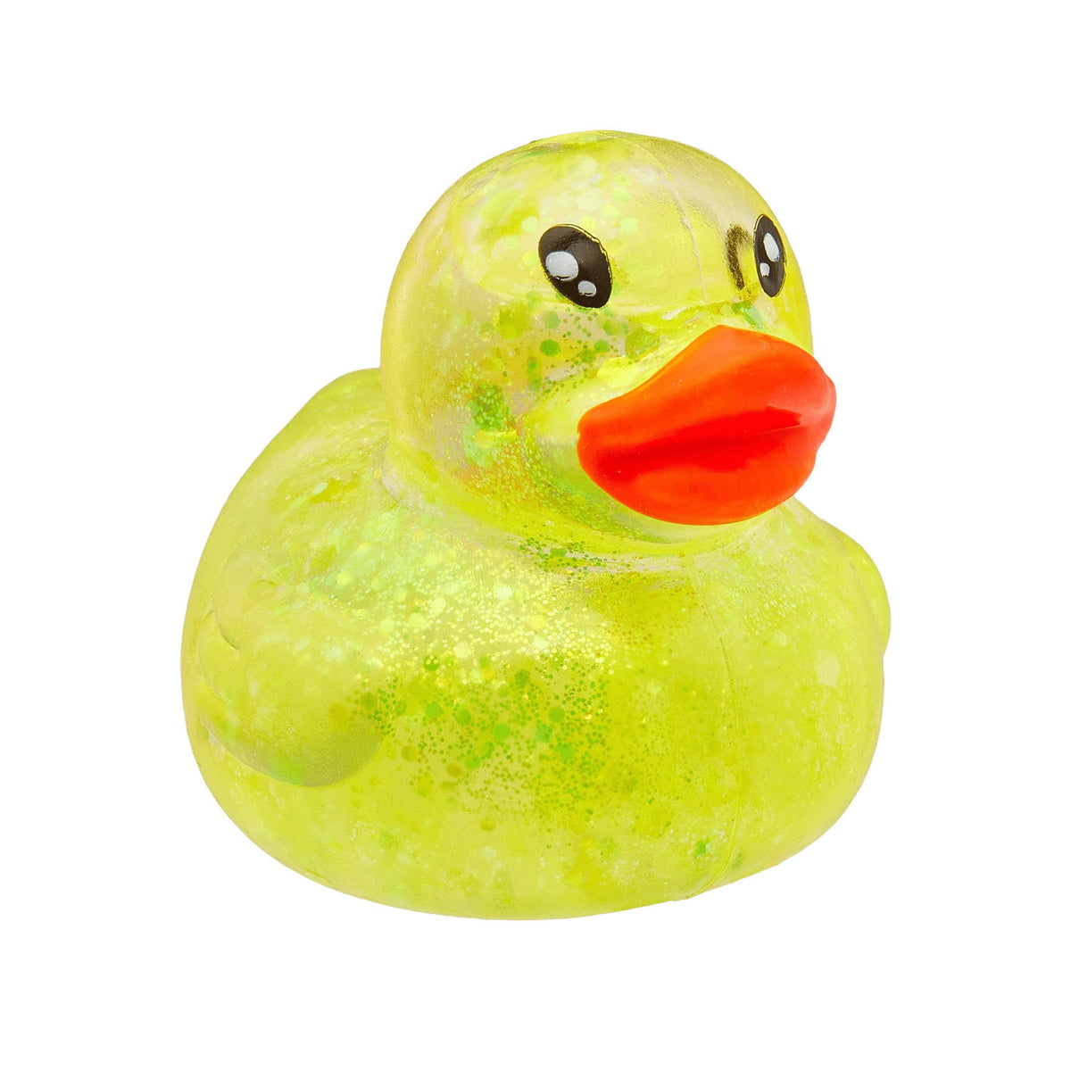 Sensory Toy Box Squishy Glitter Ducks Stress Relief Fidget Toy (4 pack)
