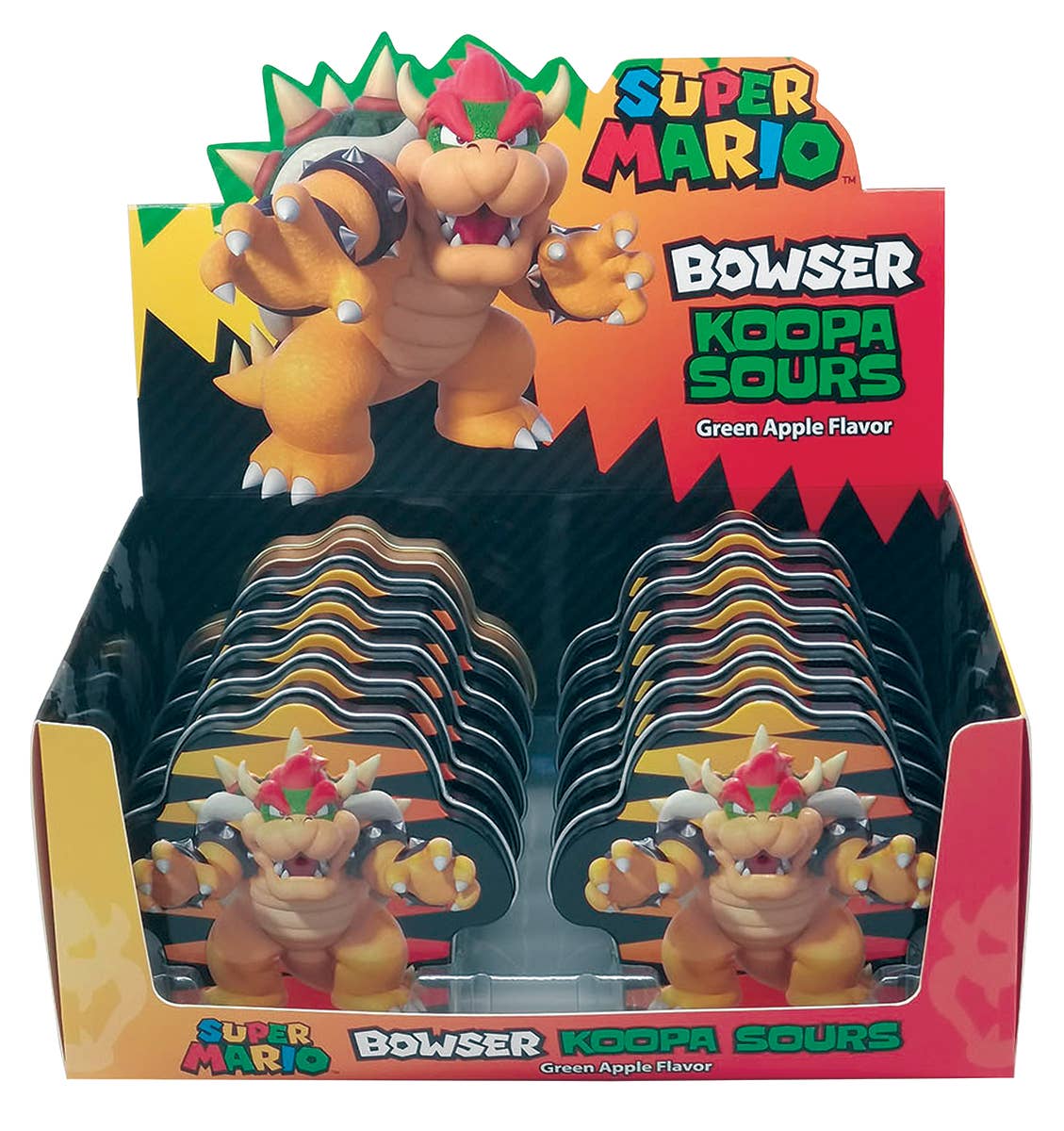 Nintendo Bowser Koopa Sours Tin