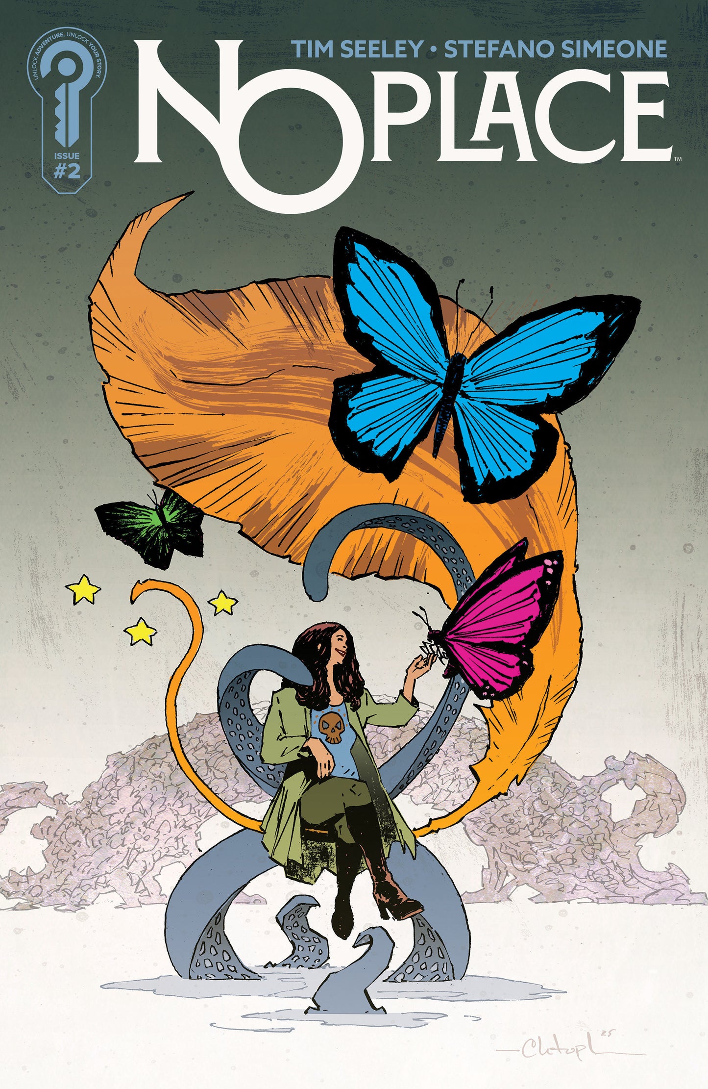 No Place #2 Cover B Chris Mitten (NM)