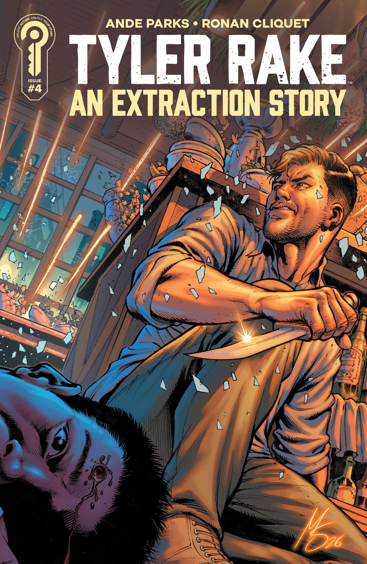 Tyler Rake: An Extraction Story #4 Cover B Marco Santucci (NM)