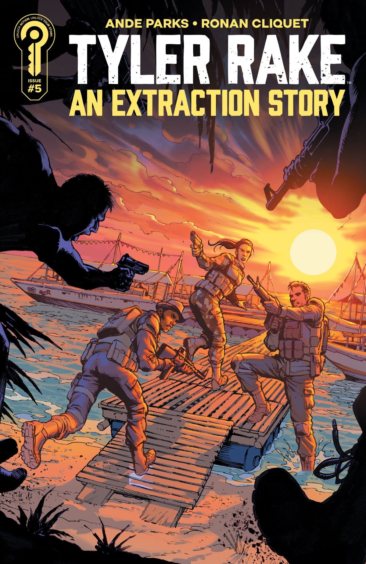 Tyler Rake: An Extraction Story #5 Cover B Marco Santucci (NM)