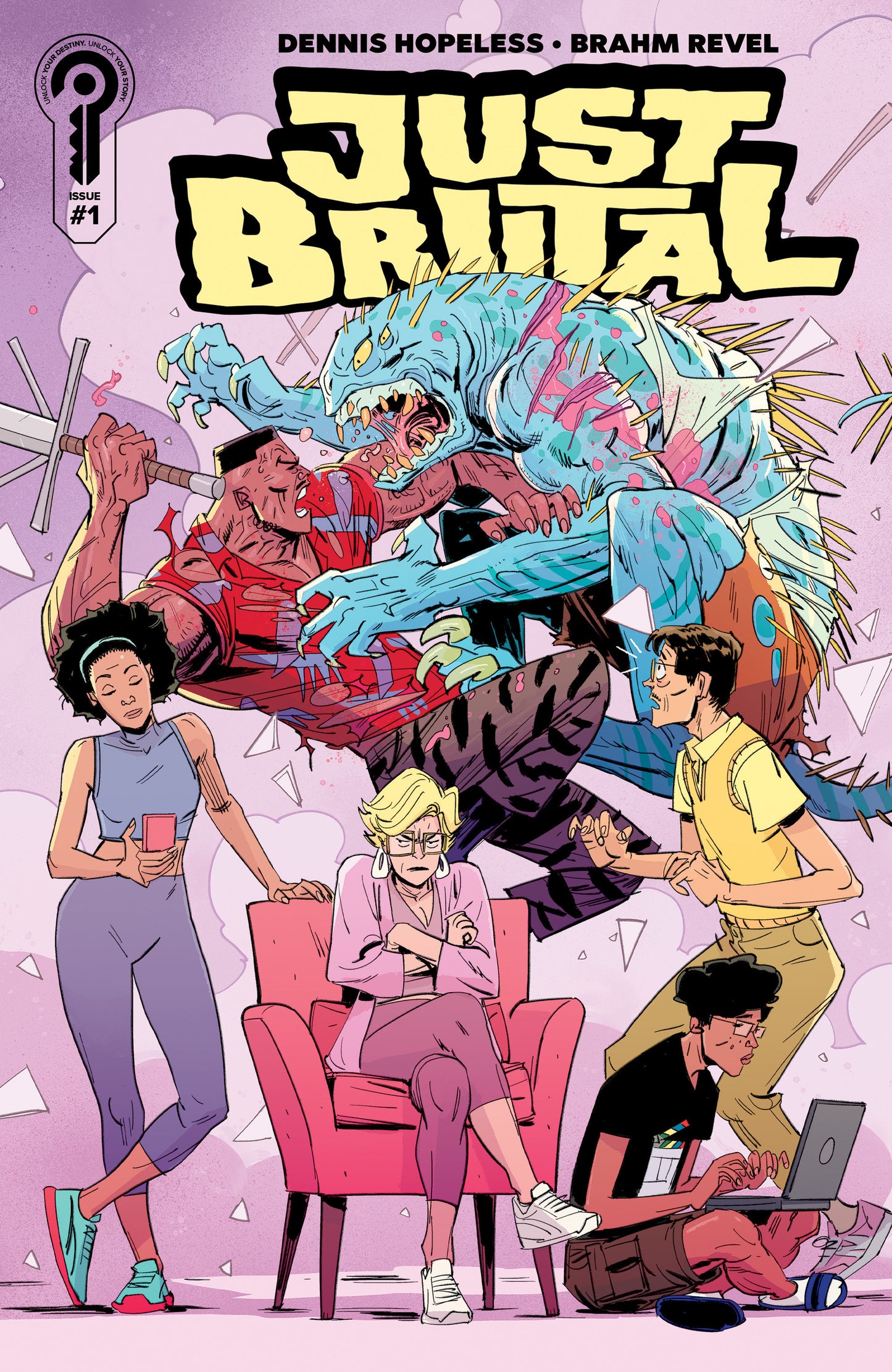 Just Brutal #1 Cover A Brahm Revel (NM)