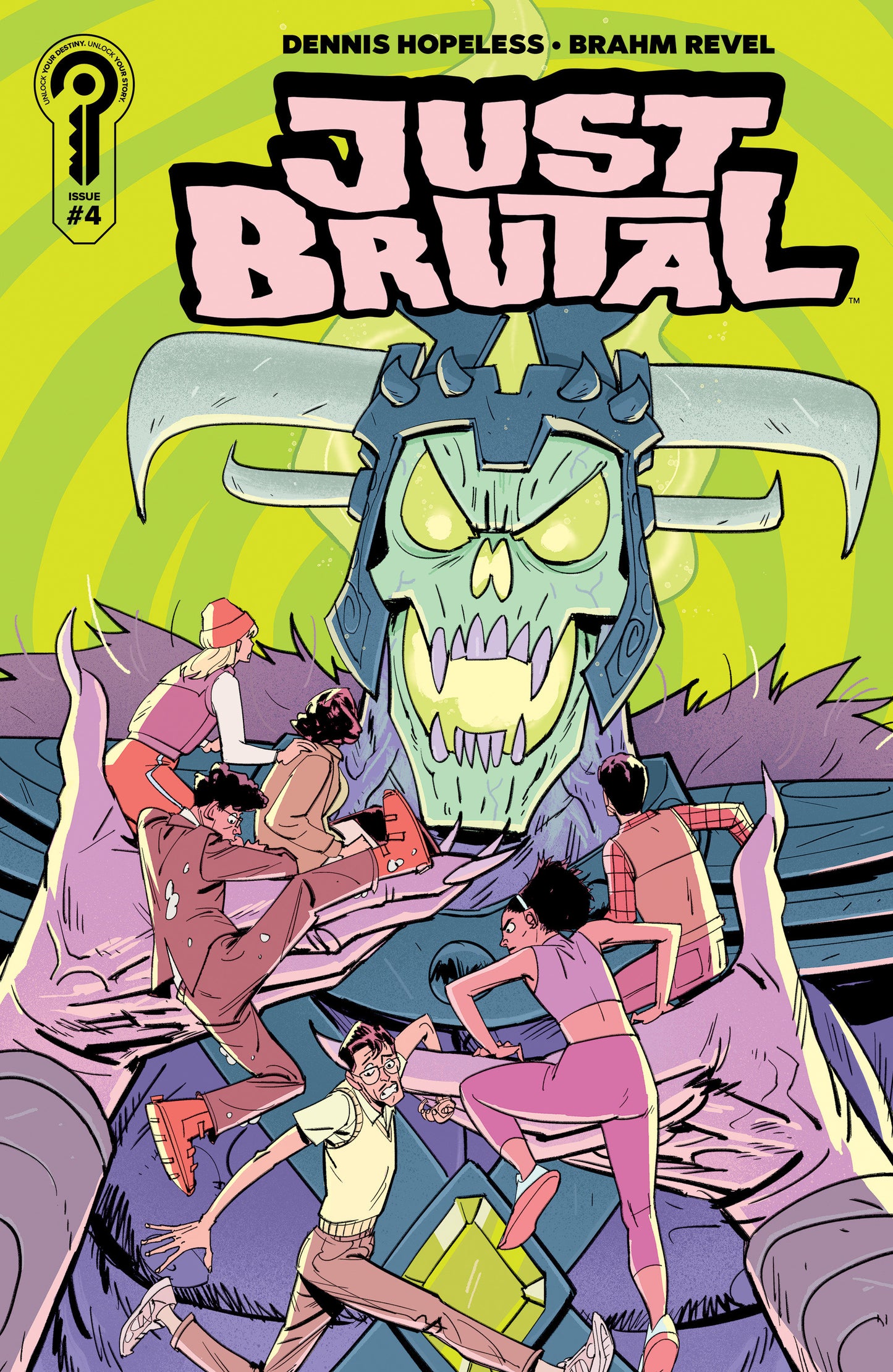 Just Brutal #4 Cover A Brahm Revel (NM)