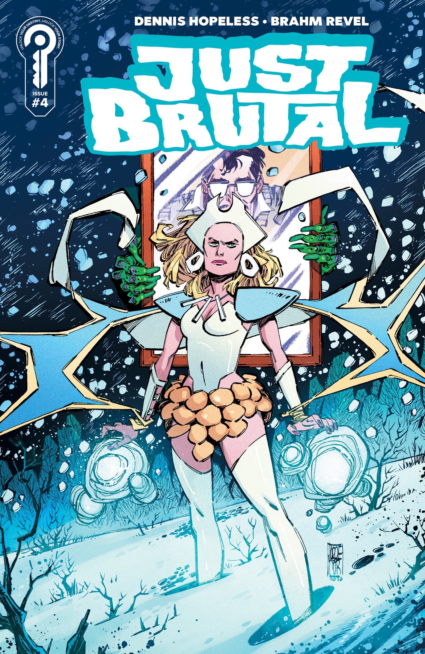 Just Brutal #4 Cover B Jorge Corona (NM)