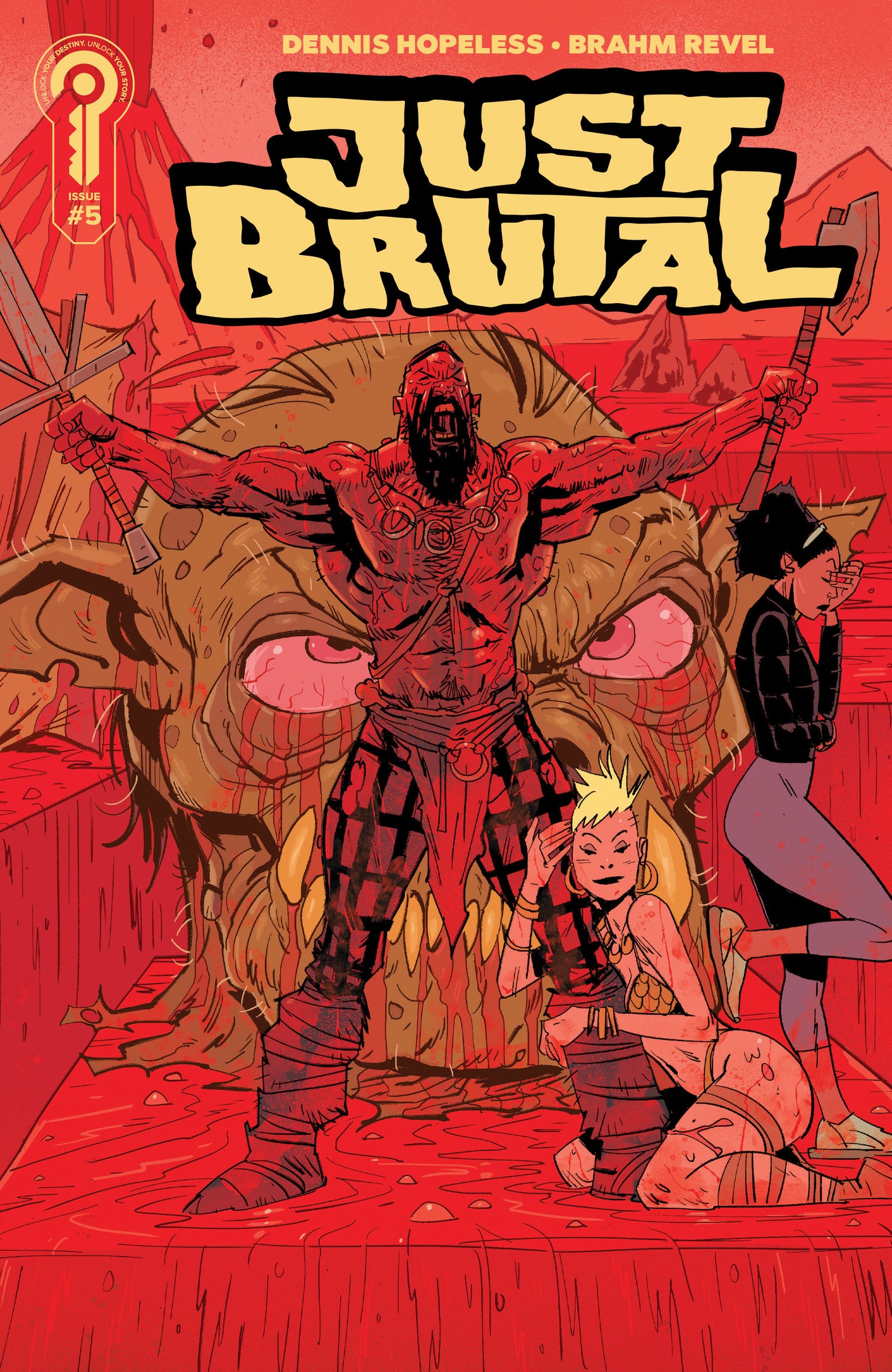 Just Brutal #5 Cover A Brahm Revel (NM)