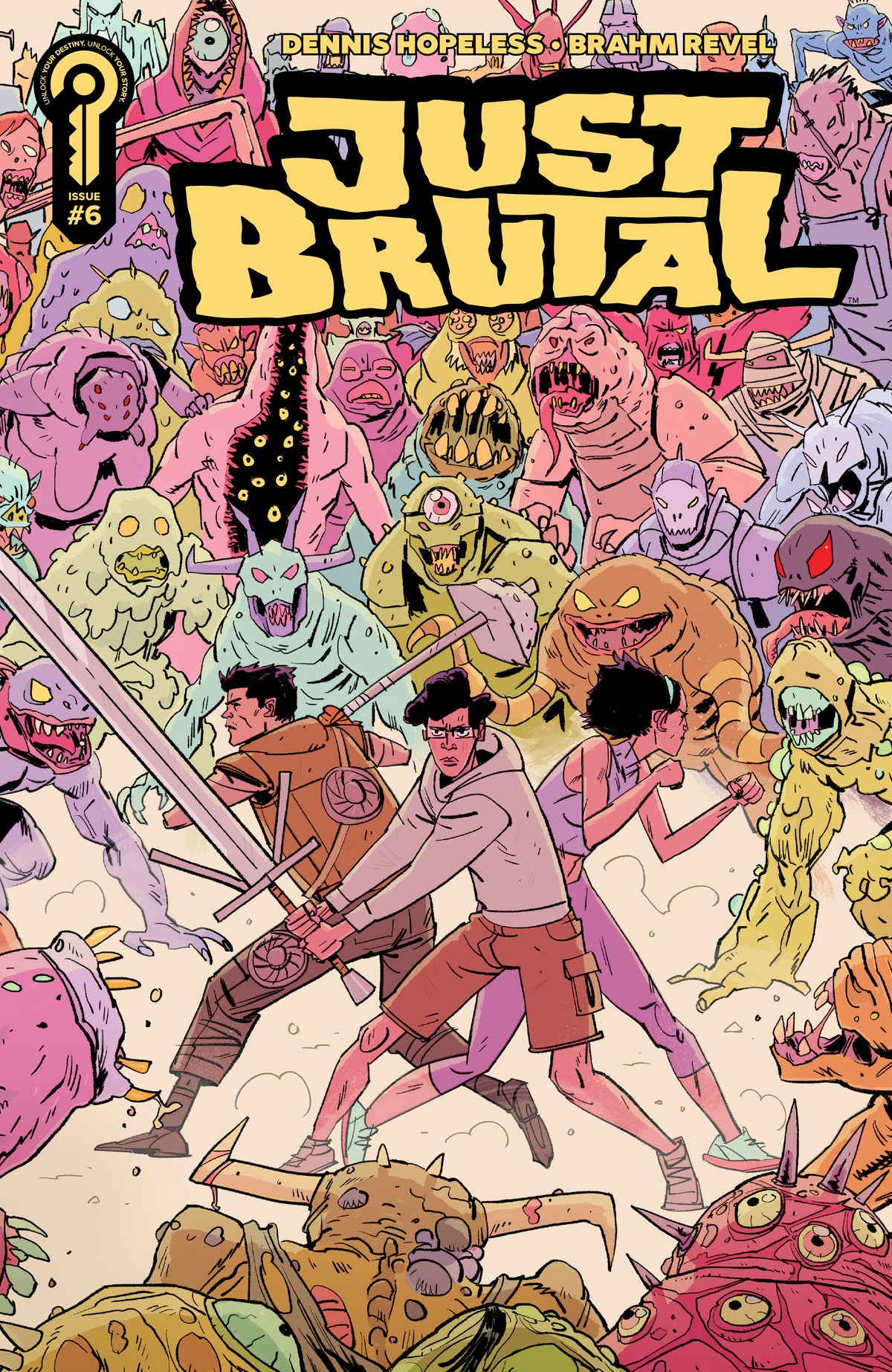 Just Brutal #6 Cover A Brahm Revel (NM)
