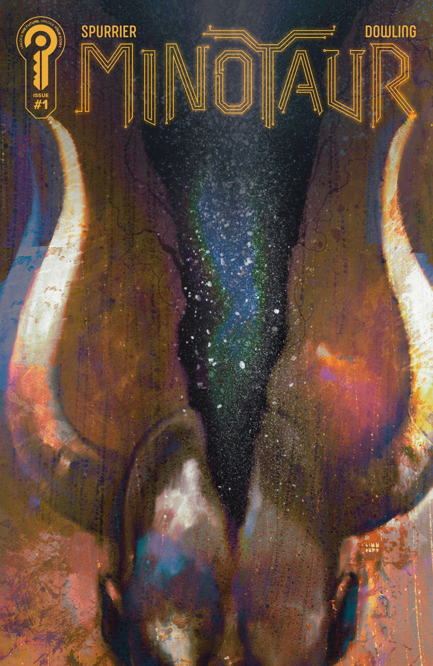 Minotaur #1 Cover C 1:10 Martin Simmonds Variant (NM)