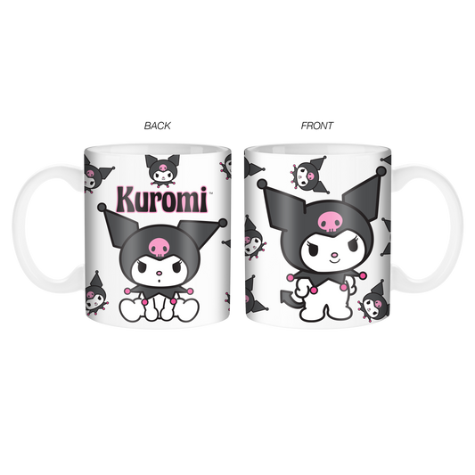 Sanrio Kuromi Naughty Poses 20oz Ceramic Mug