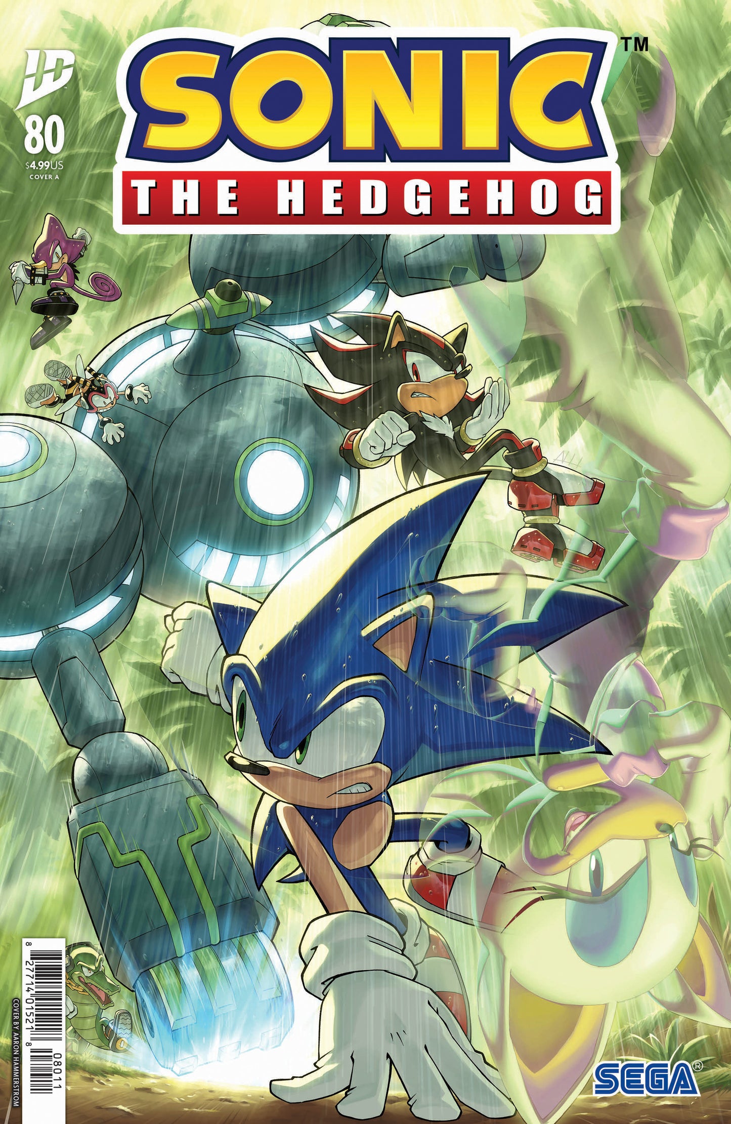 Sonic The Hedgehog #80 Cover A (Hammerstrom) (NM)