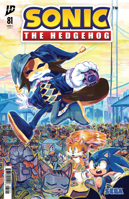 Sonic The Hedgehog #81 Variant B (Dutreix) (NM)