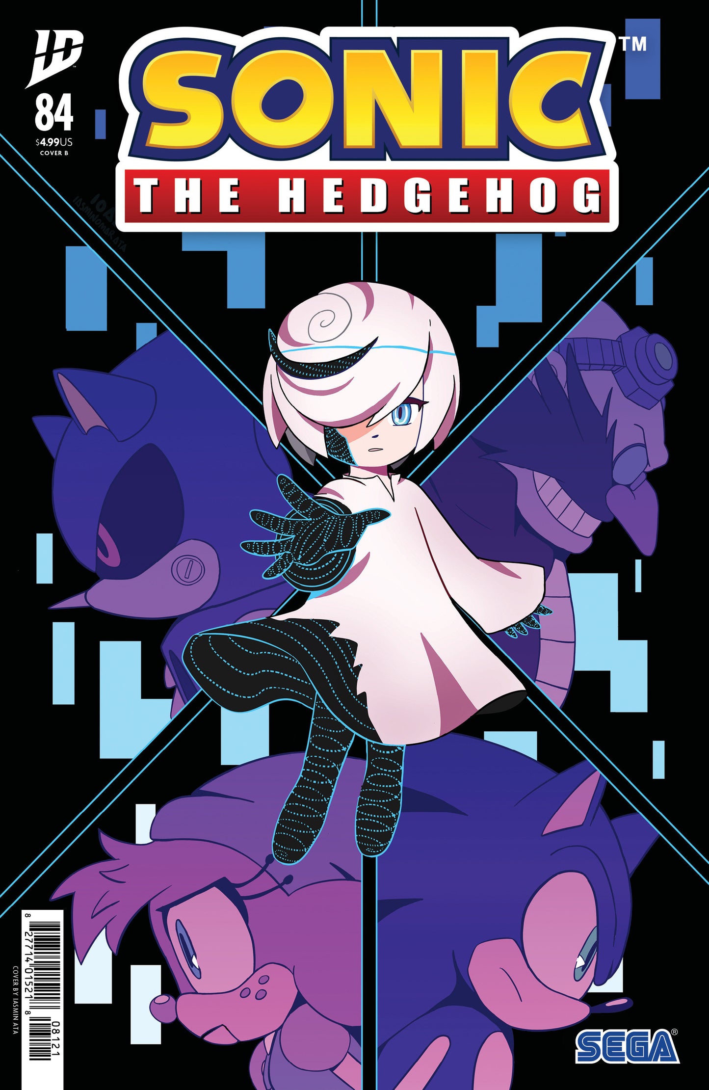 Sonic The Hedgehog #84 Variant B (Ata) (NM)