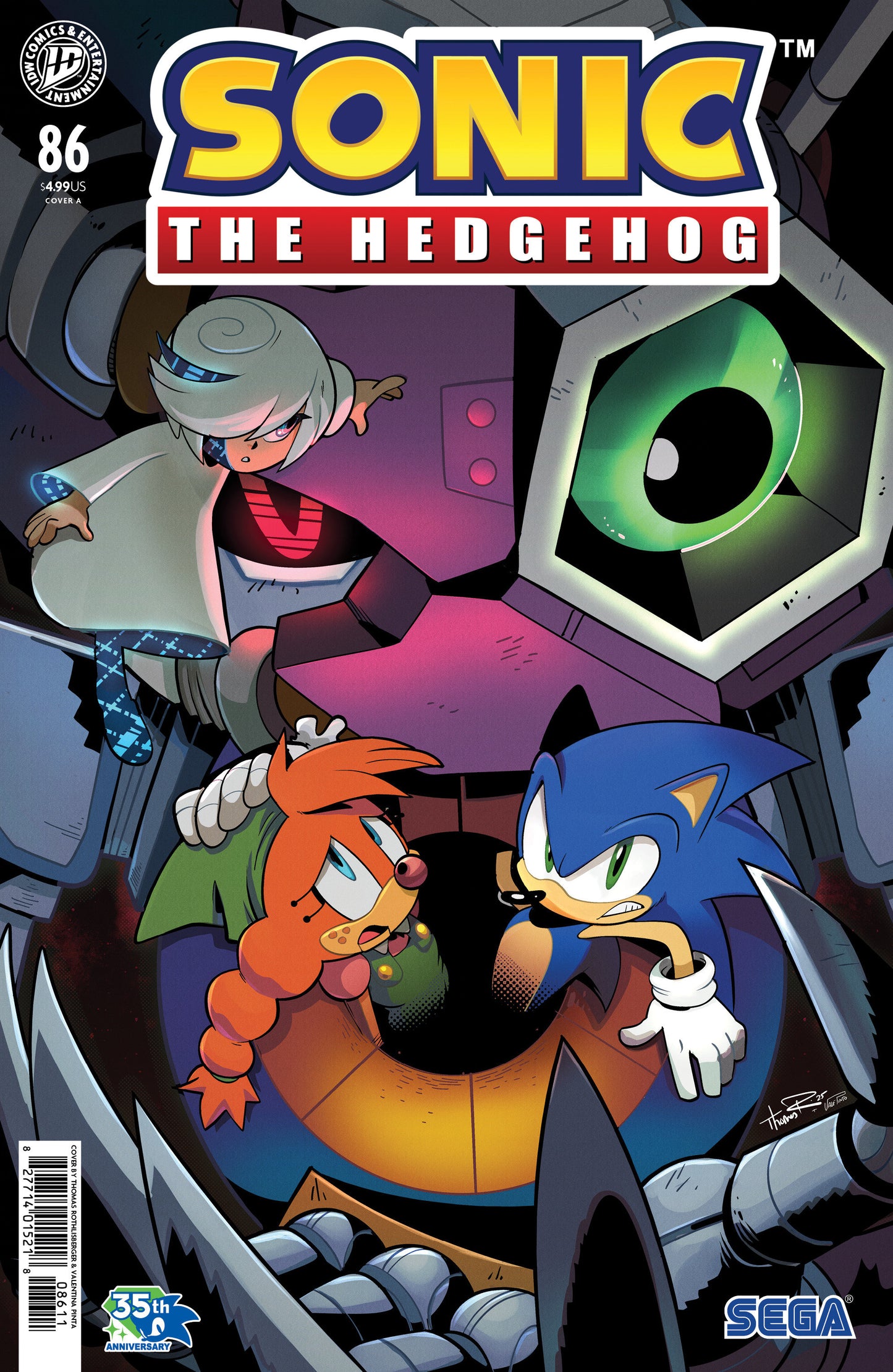 Sonic The Hedgehog #86 Cover A (Rothlisberger) (NM)