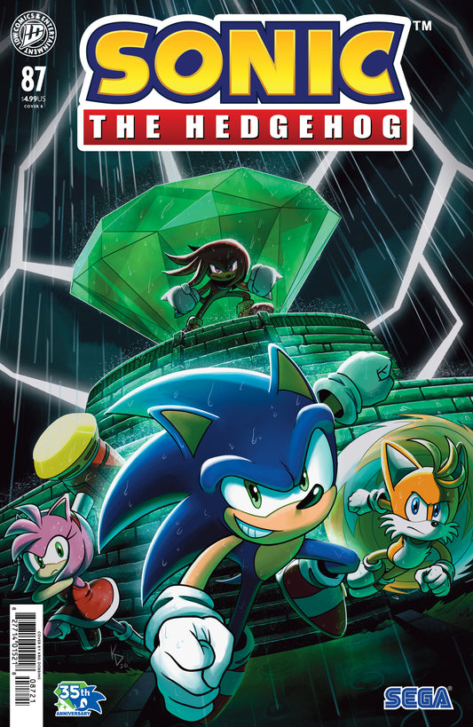 Sonic The Hedgehog #87 Variant B (Dobbins) (NM)