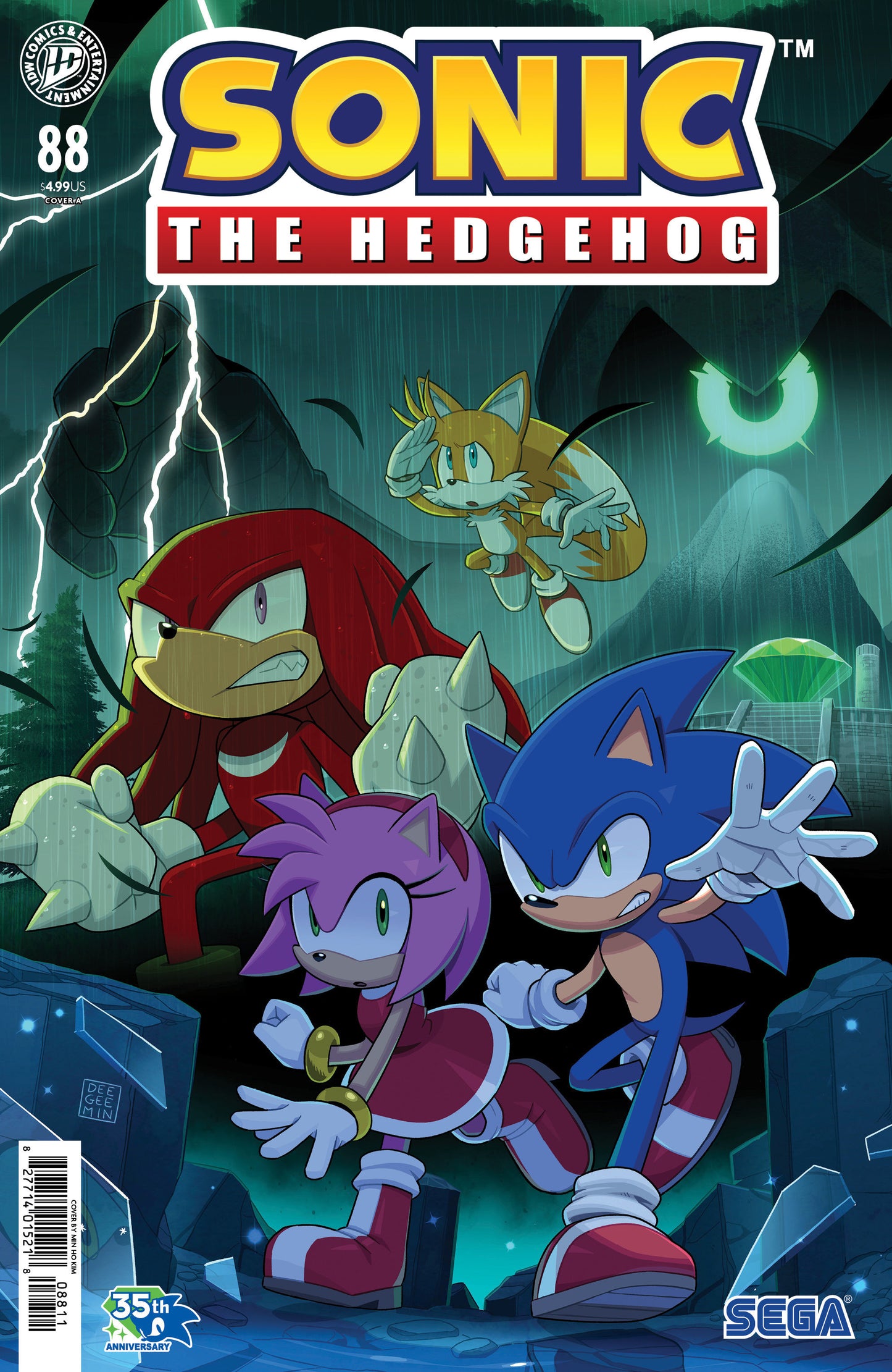 Sonic The Hedgehog #88 Cover A (Kim) (NM)