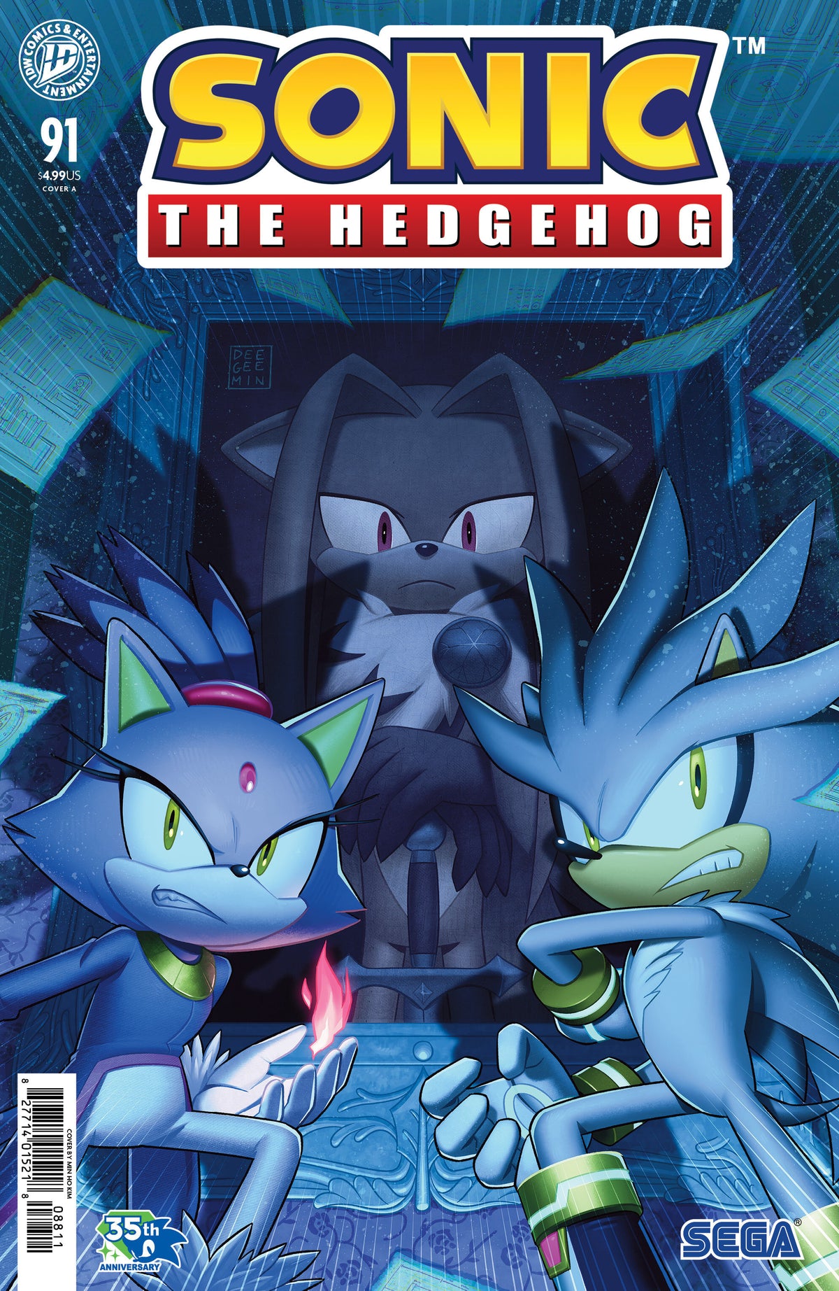 Sonic The Hedgehog #91 Cover A (Kim) (NM)