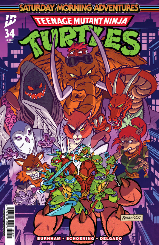 Teenage Mutant Ninja Turtles: Saturday Morning Adventures #34 Variant B (Catalan) (NM)