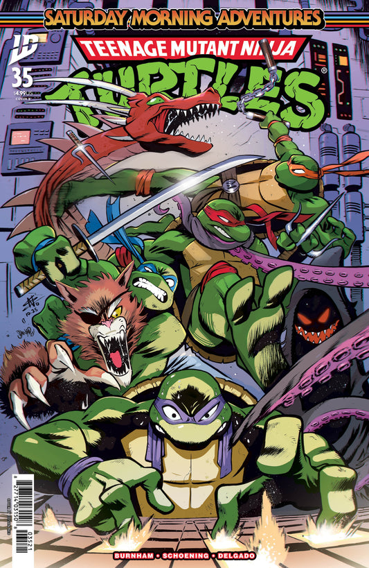 Teenage Mutant Ninja Turtles: Saturday Morning Adventures #35 Variant B (Neo) (NM)