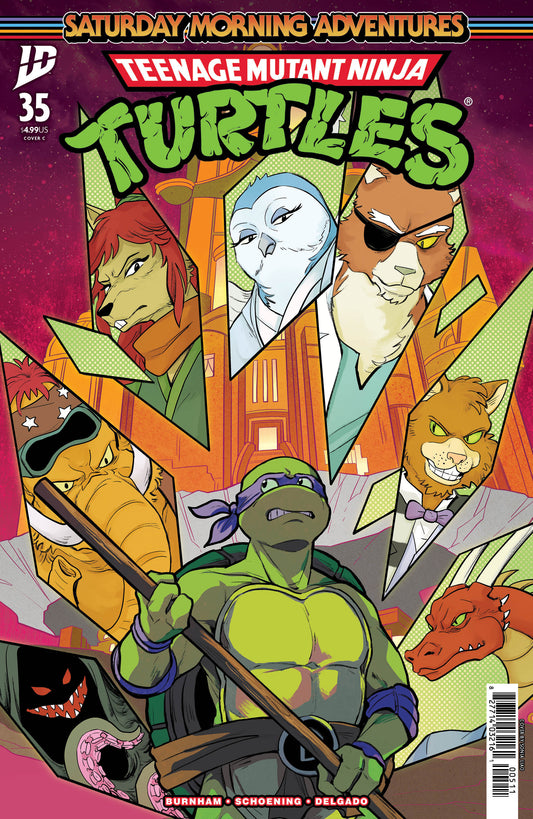 Teenage Mutant Ninja Turtles: Saturday Morning Adventures #35 Variant C (Liao) (NM)