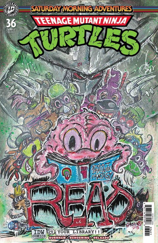 Teenage Mutant Ninja Turtles: Saturday Morning Adventures #36 Variant B (T Ok Ka) (NM)
