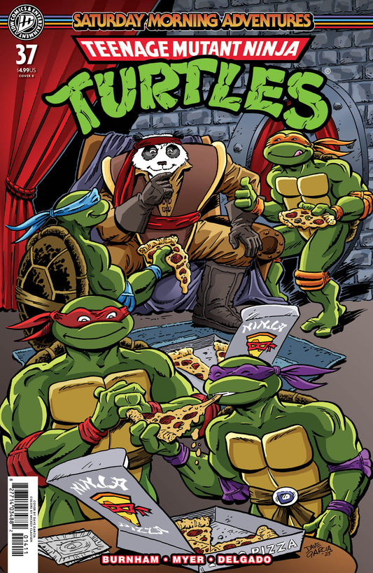 Teenage Mutant Ninja Turtles: Saturday Morning Adventures #37 Variant B (Dave Garcia) (NM)