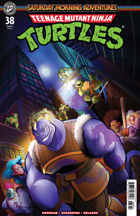 Teenage Mutant Ninja Turtles: Saturday Morning Adventures #38 Variant C (Simone) (NM)