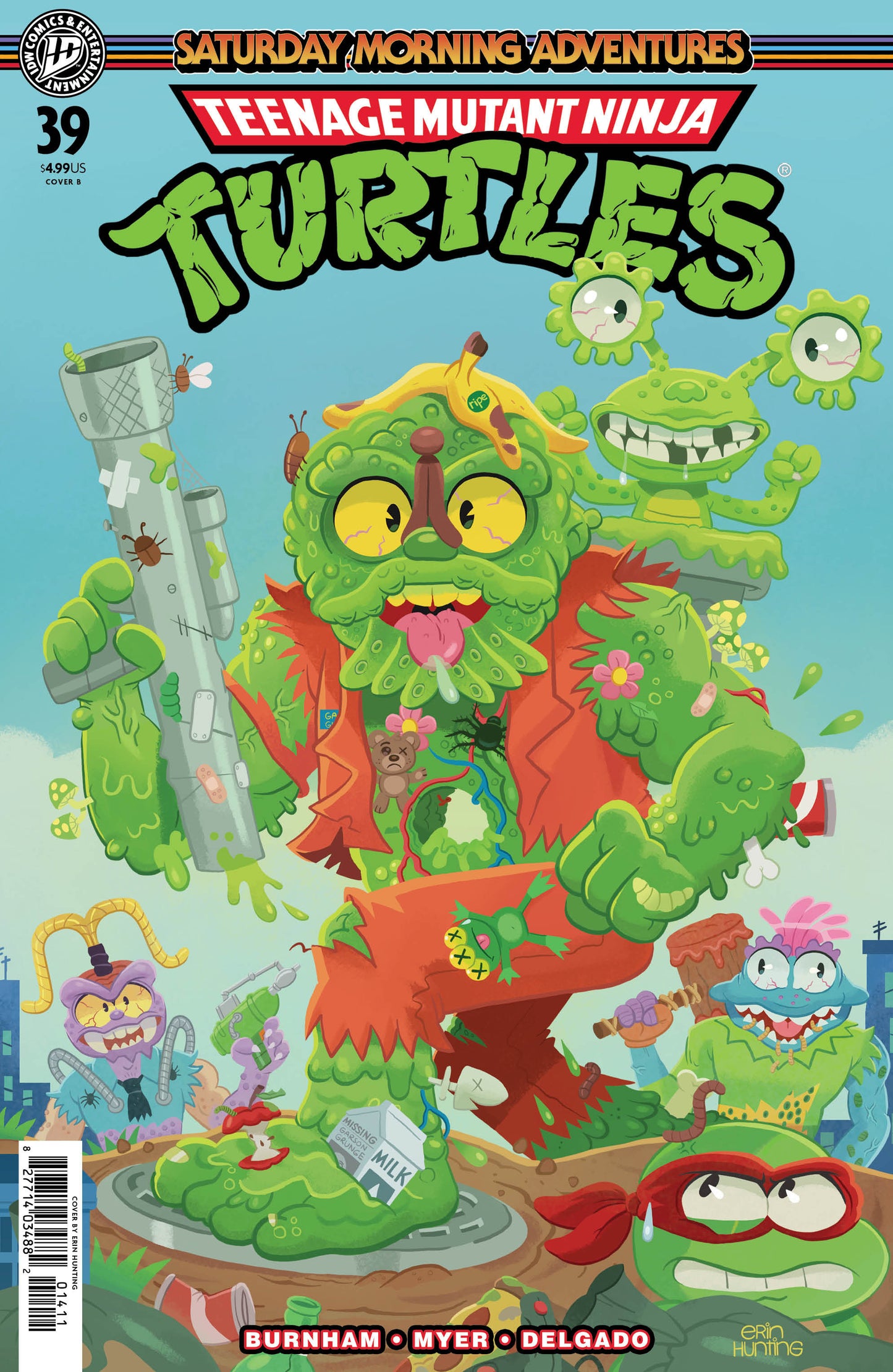 Teenage Mutant Ninja Turtles: Saturday Morning Adventures #39 Variant B (Hunting) (NM)