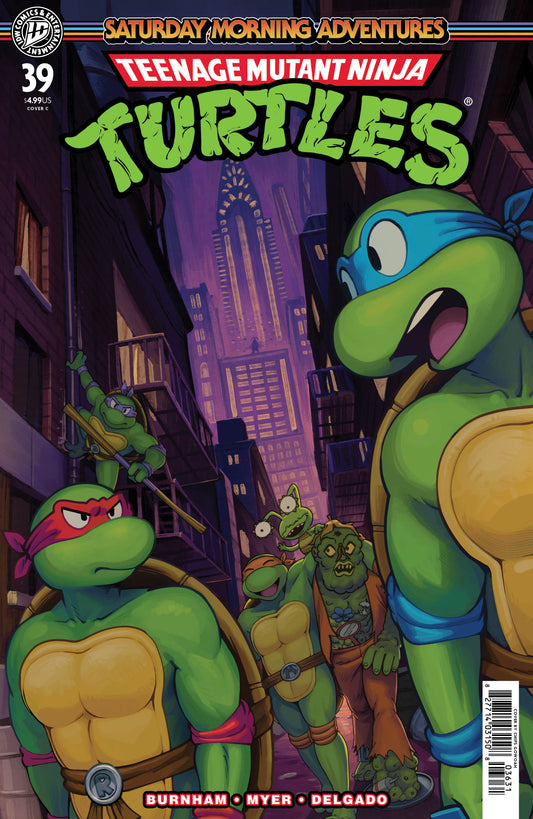 Teenage Mutant Ninja Turtles: Saturday Morning Adventures #39 Variant C (Go Woah) (NM)