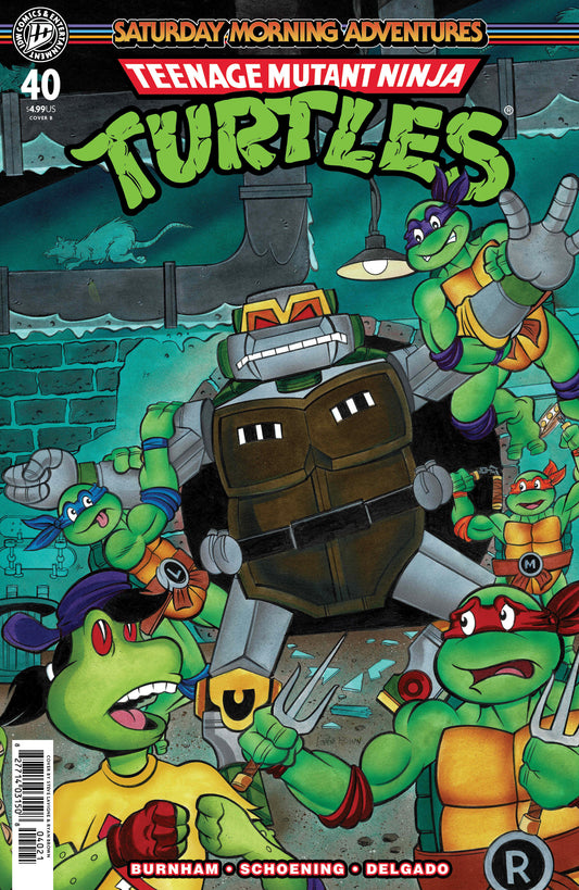 Teenage Mutant Ninja Turtles: Saturday Morning Adventures #40 Variant B (Lavigne) (NM)
