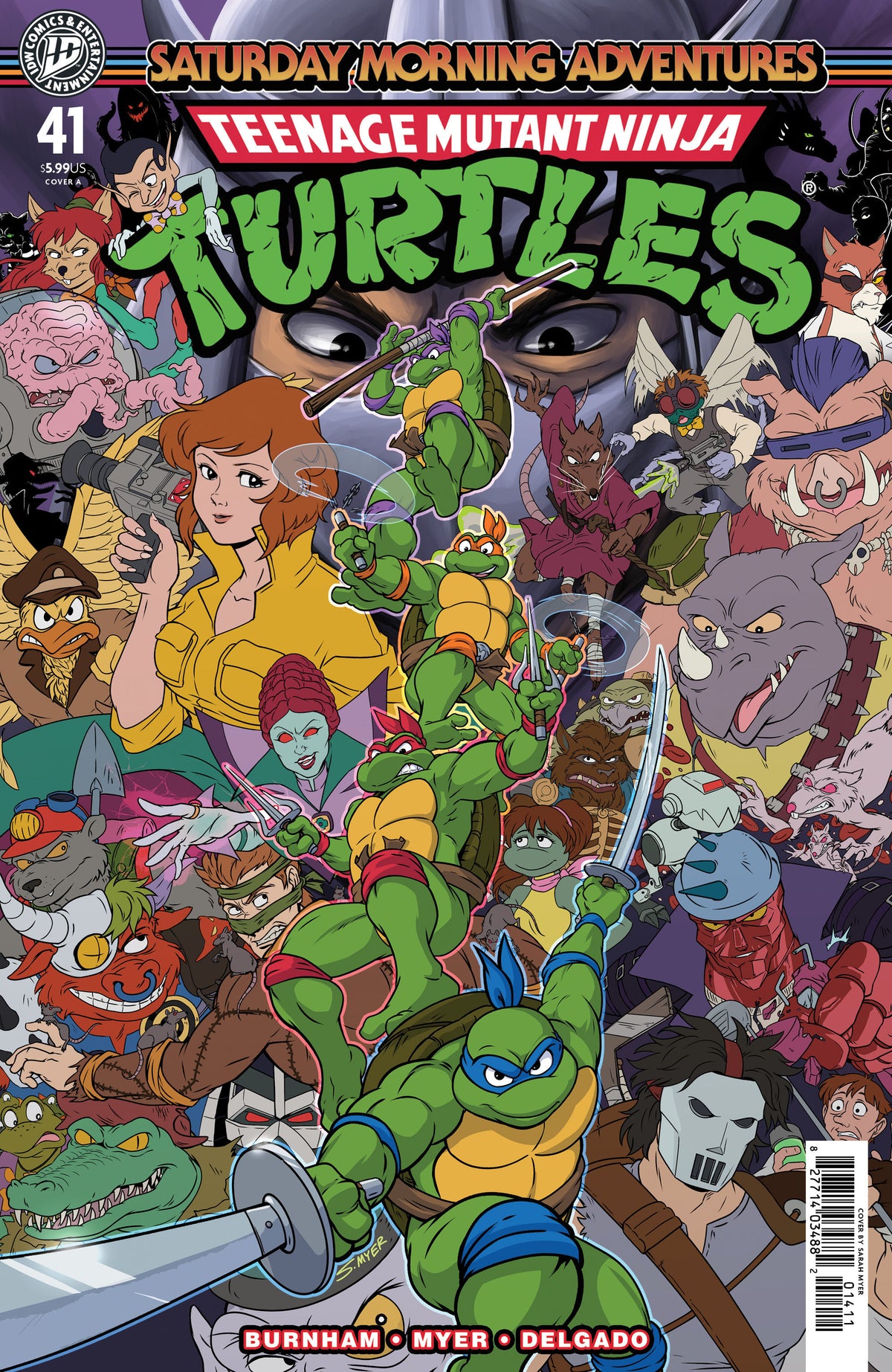 Teenage Mutant Ninja Turtles: Saturday Morning Adventures #41 Cover A (Myer) (NM)