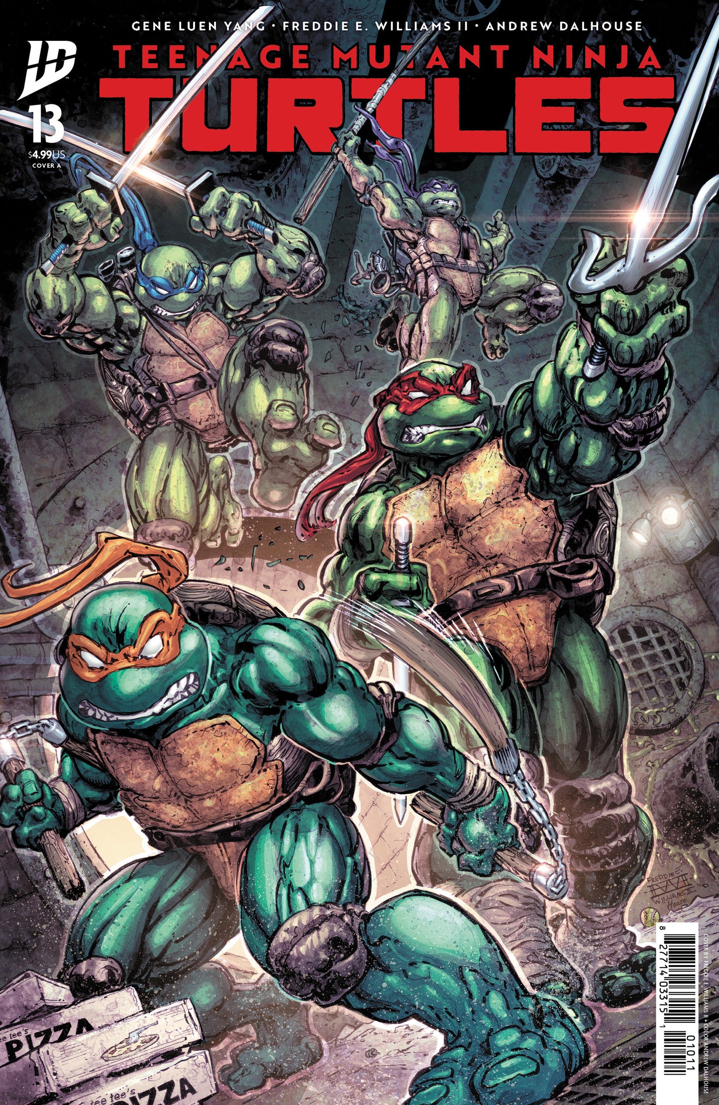 Teenage Mutant Ninja Turtles #13 Cover A (Williams II) (NM)
