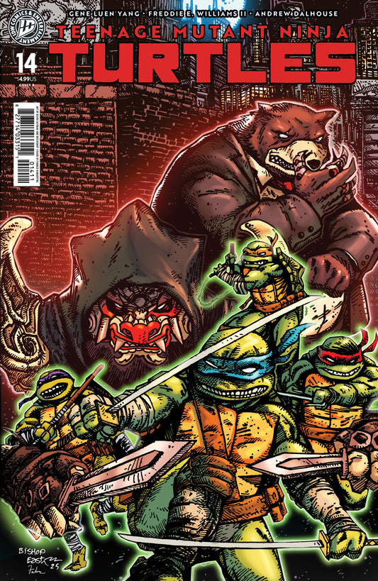 Teenage Mutant Ninja Turtles #14 Variant B (Eastman & Bishop) (NM)