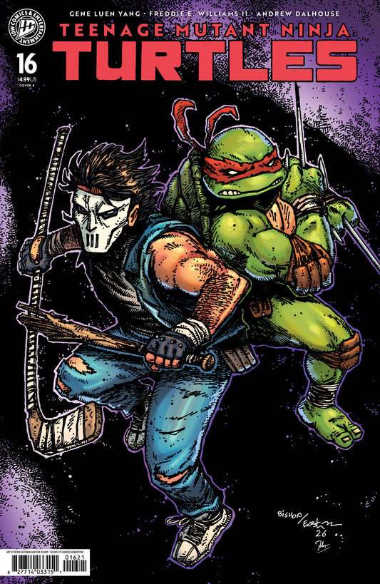 Teenage Mutant Ninja Turtles #16 Variant B (Eastman & Bishop) (NM)