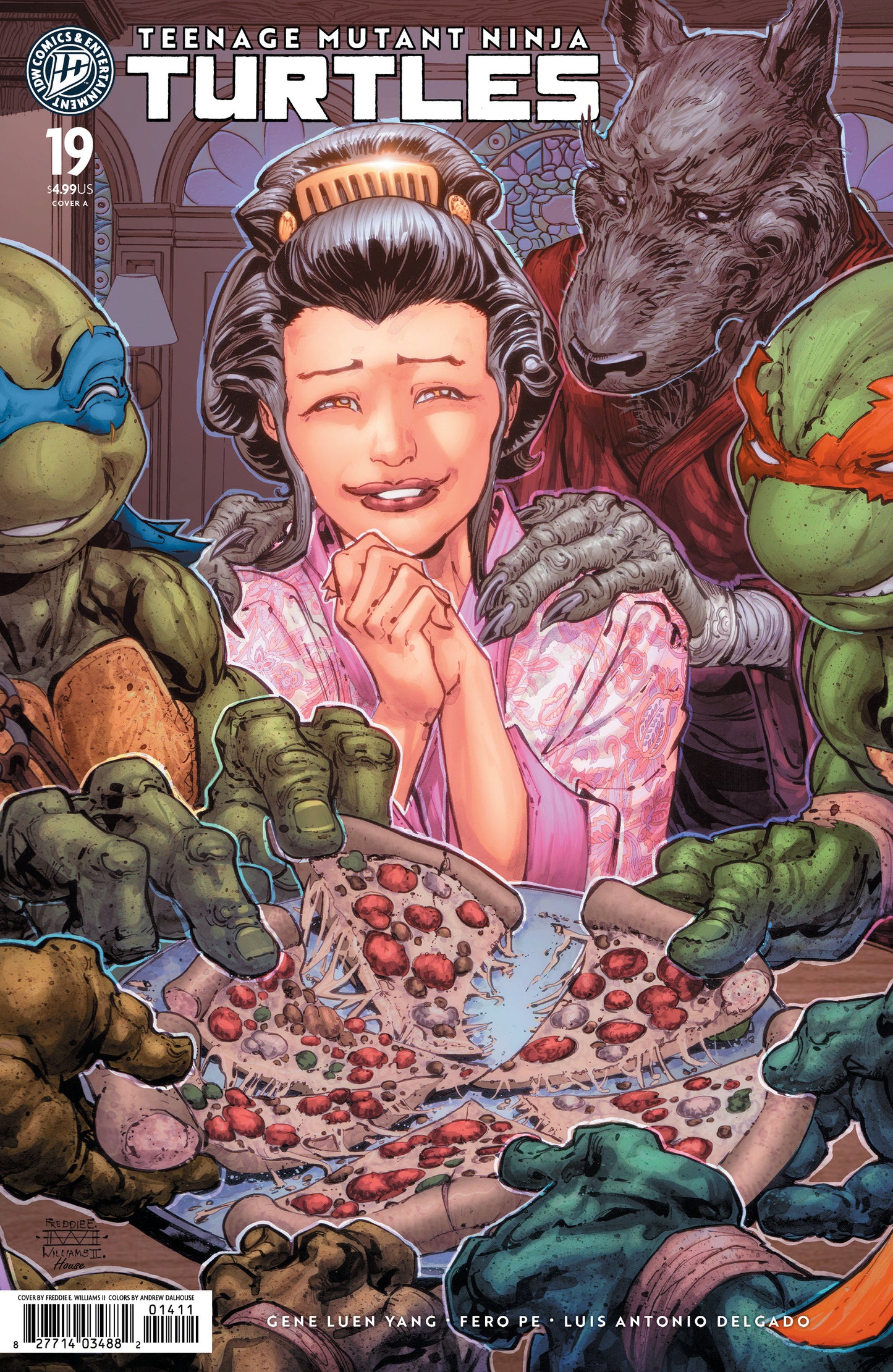 Teenage Mutant Ninja Turtles #19 Cover A (Williams II) (NM)