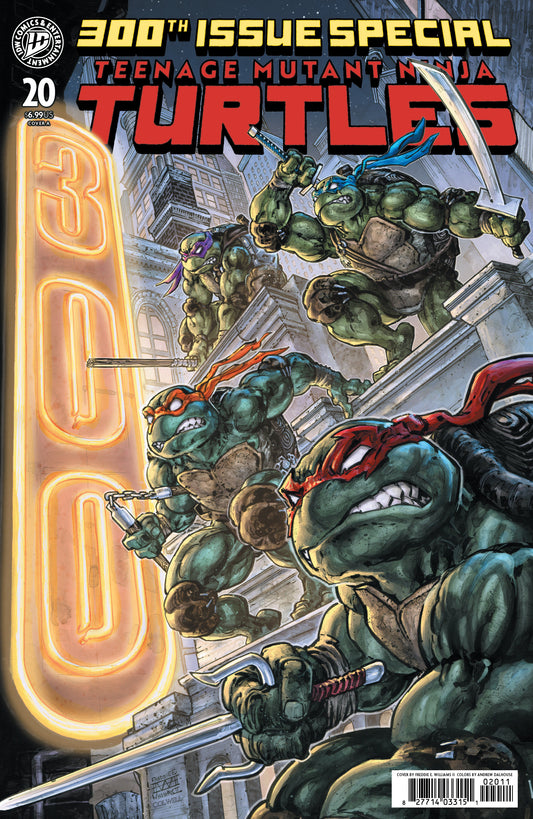Teenage Mutant Ninja Turtles #20: 300th Issue Special Cover A (Williams II) (NM)