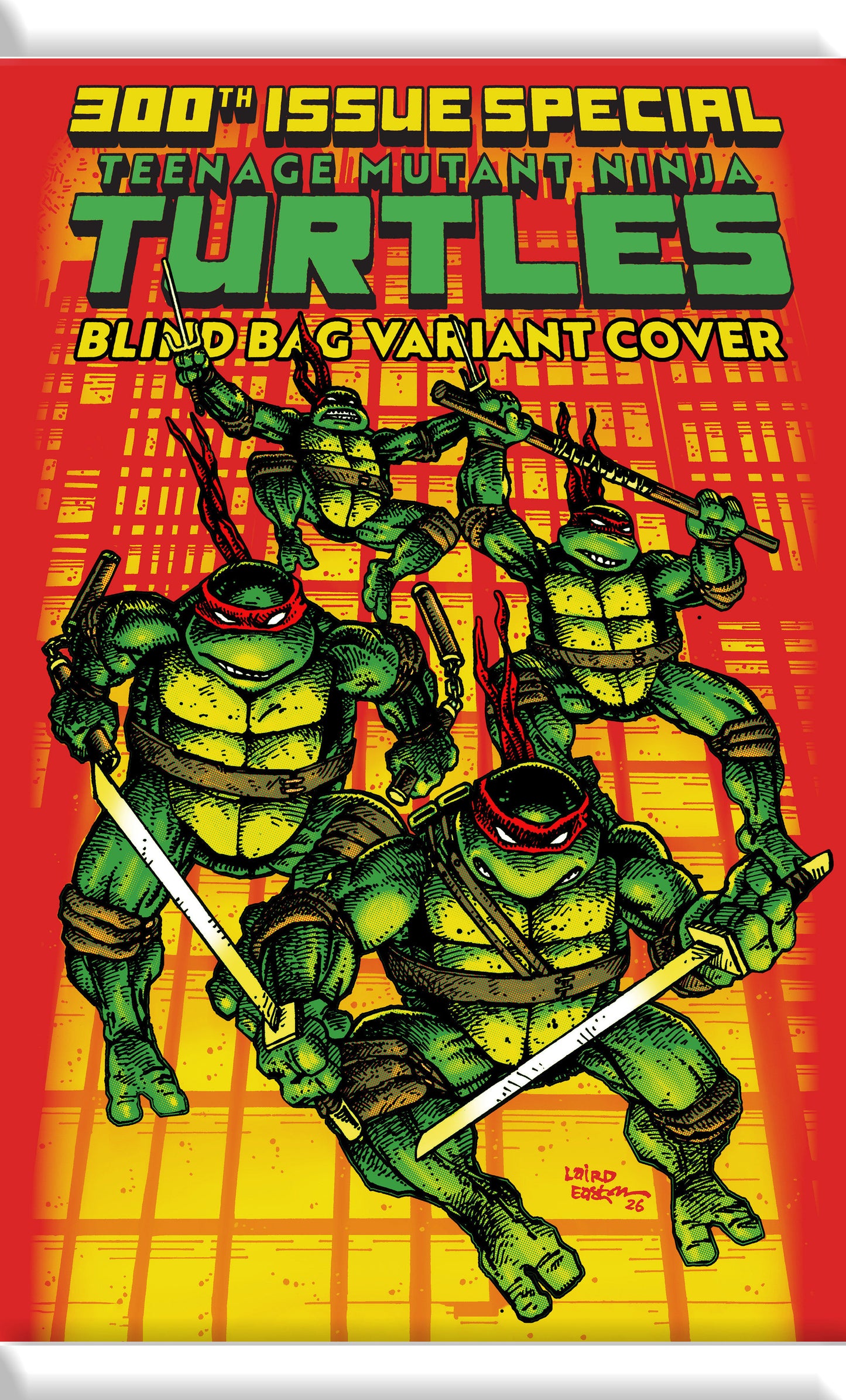 Teenage Mutant Ninja Turtles #20: 300th Issue Special Variant F (Blind Bag) (NM)