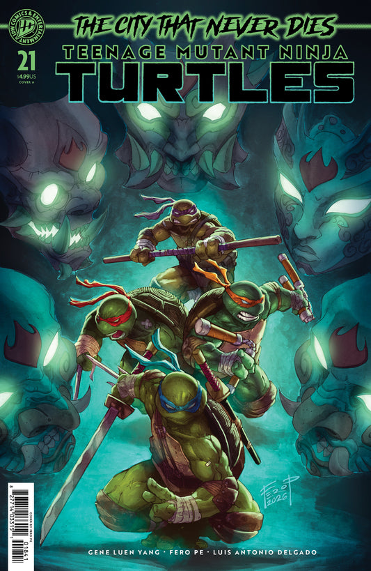 Teenage Mutant Ninja Turtles #21 Cover A (Pe) (NM)
