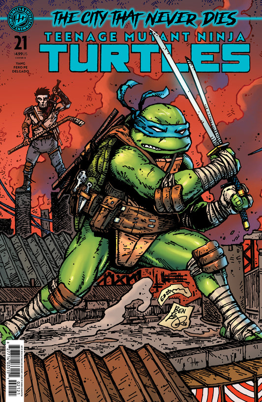 Teenage Mutant Ninja Turtles #21 Variant B (Eastman & Bishop) (NM)