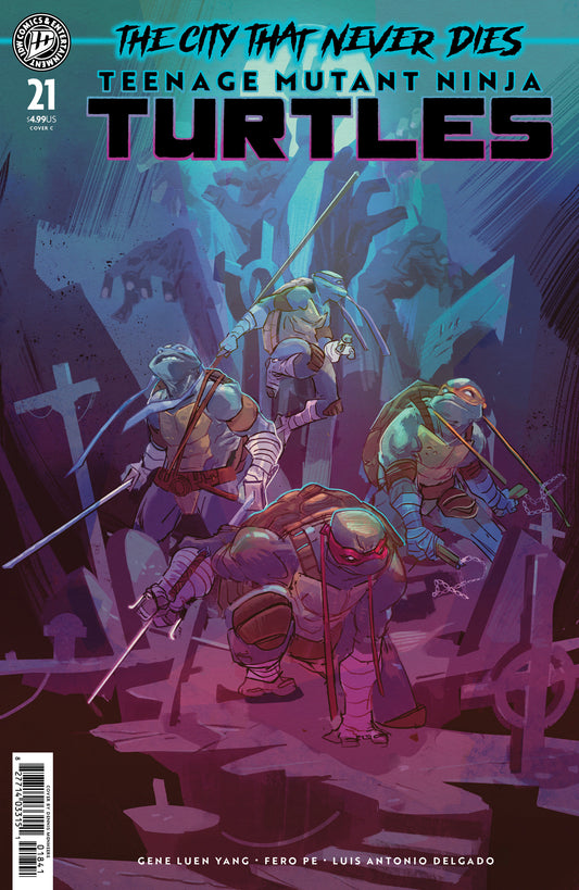 Teenage Mutant Ninja Turtles #21 Variant C (Menheere) (NM)