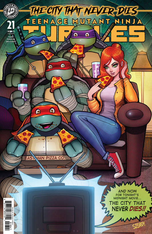 Teenage Mutant Ninja Turtles #21 Variant E (Szerdy) (NM)