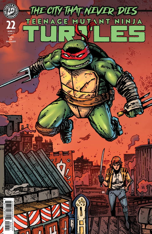 Teenage Mutant Ninja Turtles #22 Variant B (Eastman & Bishop) (NM)