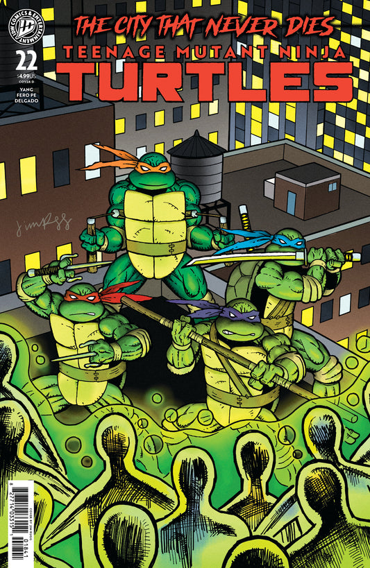 Teenage Mutant Ninja Turtles #22 Variant D (Rugg) (NM)