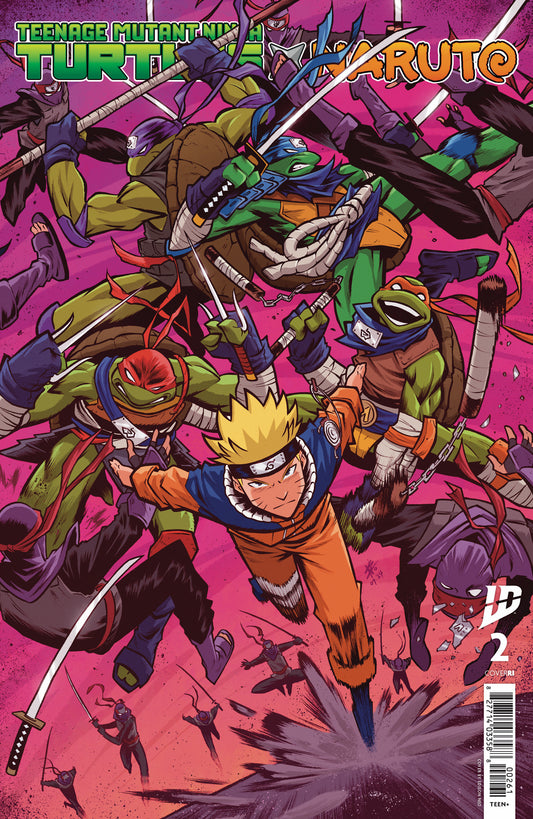 Teenage Mutant Ninja Turtles X Naruto #2 1:50 Variant Neo (NM)